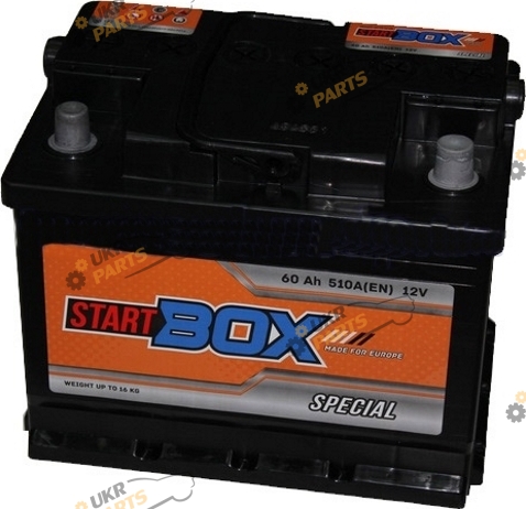Автомобильный аккумулятор Startbox SPECIAL 510 А 60 Ач (5237931137)