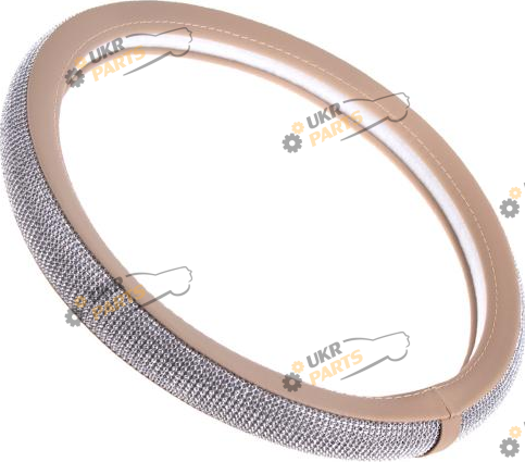 Чехол на руль Vitol M (37-39 см) бежевый (VLOD-BRLT85 BG M)