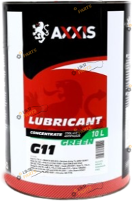 Концентрат антифриза Axxis Coolant Concentrate G11 зелёный 10 л (ax-1019)