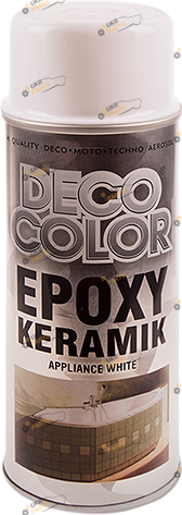 Аэрозольная краска Deco Color Epoxy/для побутовоi техники 400 мл (720446)