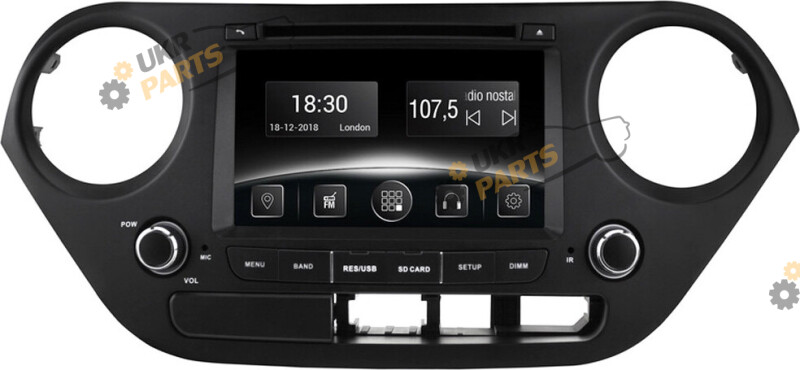 Штатная автомагнитола Gazer CM5007-BA Hyundai (27058)