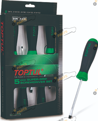 Набор отверток Toptul SL 5 шт (GAAE0503)