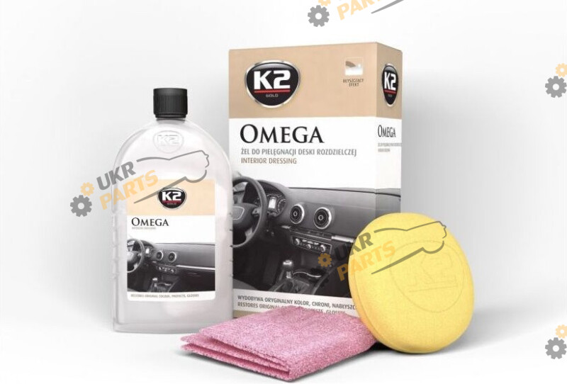 Очиститель торпеды K2 OMEGA набор с аплликатором и микрофиброй 0.5 л (G410)