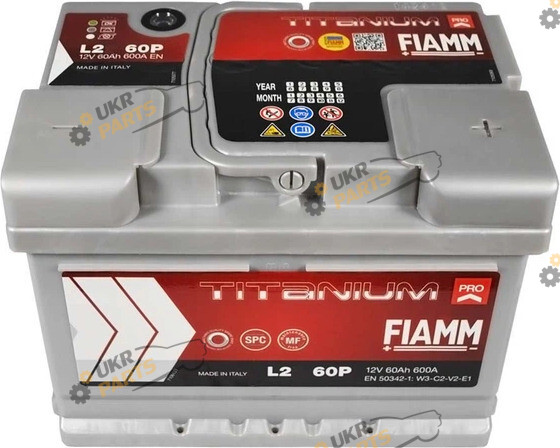 Автомобильный аккумулятор Fiamm 60 Ач (L2X62P)