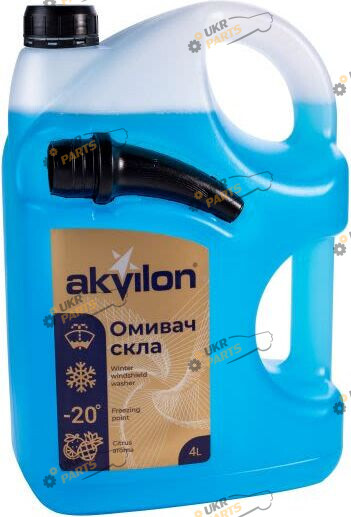 Жидкость омывателя готовая зимняя Akvilon CITRUS -20 °C 4 л (AKVILONCITRUS20C4LPS)