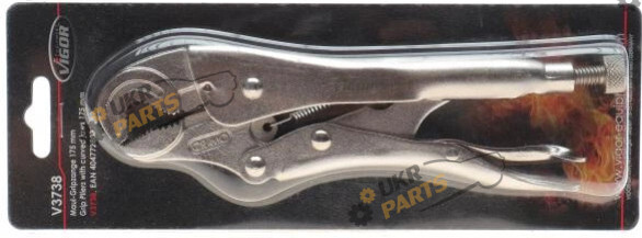 Клещи зажимные Vigor 11-19 мм L-175 мм (V3738)