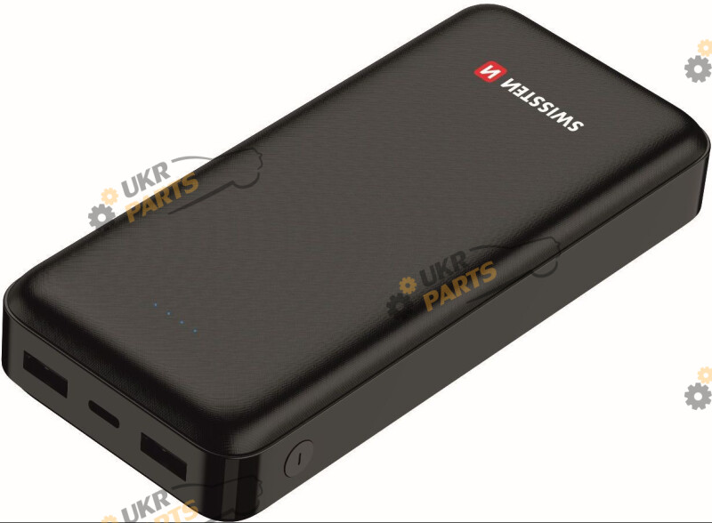Зарядное устройство SWISSTEN Works 20000 мАч microUSB 2.4 А (DO SWS22013952)