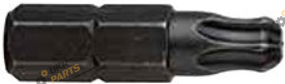 Набор бит USH Industry TORX T40K x 25 мм BallEnd, 5 шт (UUSE0012999)