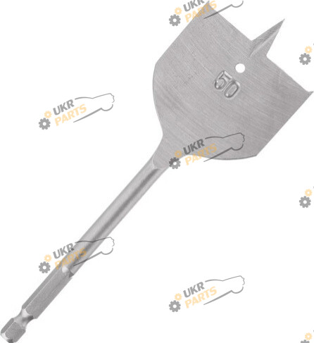 Сверло перьевое по дереву Intertool HEX 50 мм (SW-0050)