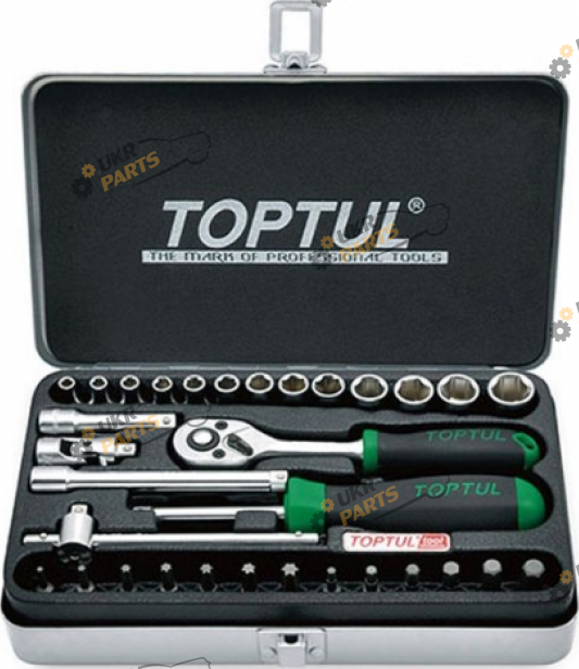 Набор инструментов Toptul 1/4 32 предмета (GCAD3204)