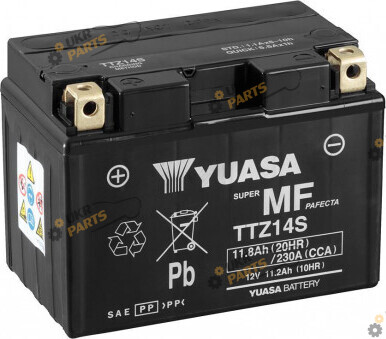 Мотоциклетный аккумулятор Yuasa Мотоциклетный МОТО MF VRLA Battery AGM TTZ14S(сухозаряжений) ( TTZ14S)