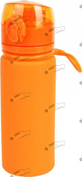 Бутылка Tramp 0,5 л Бутылка силиконовая Tramp 500 мл (TRC-093-orange)
