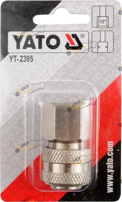 Быстроразъемное соединение Yato с внутр. резьбой Ø= 1/2