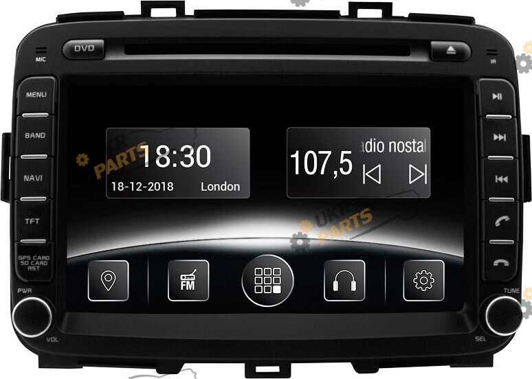 Штатная автомагнитола Gazer CM6008-RP Kia (25449)