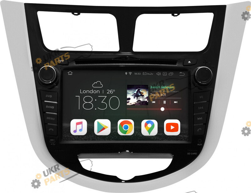 Штатная автомагнитола Gazer CM5007-RB Hyundai (27035)