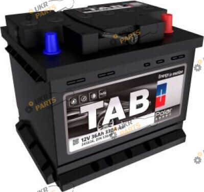 Автомобильный аккумулятор TAB Polar S, En330 R+ 36 Ач ( 245636)