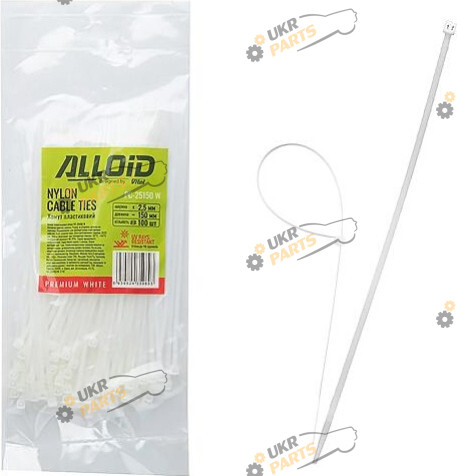 Набор стяжек Alloid 100 штук Alloid (PC-25150 W)