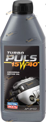 Моторное масло Россинтез TURBO PULS 15W-40 1 л (482007024543)