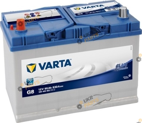 Автомобильный аккумулятор Varta Blue Dynamic (+/-) ASIA G8 95 Ач (595405083)