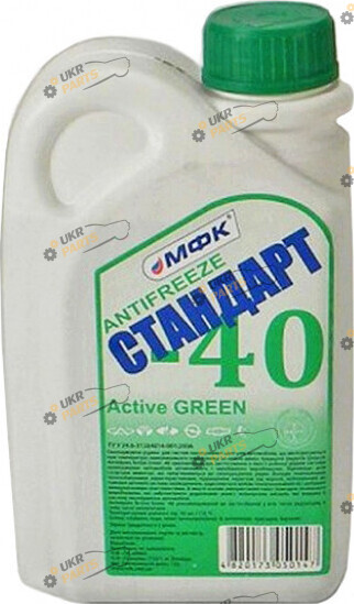 Антифриз МФК Active Green -30 G11 зелёный 1 л (0161430)