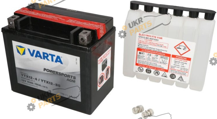 Автомобильный аккумулятор Varta 10 Ач (YTX12BS)