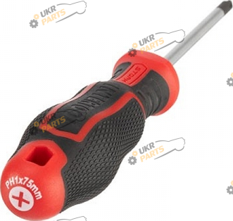 Отвертка Intertool 75мм 1 шт (VT-3415)