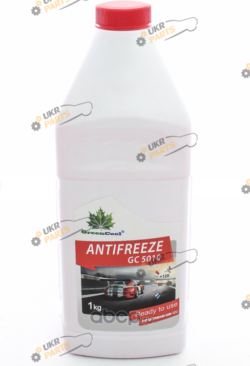 Антифриз GreenCool G12 красный 1 л (48021131526)