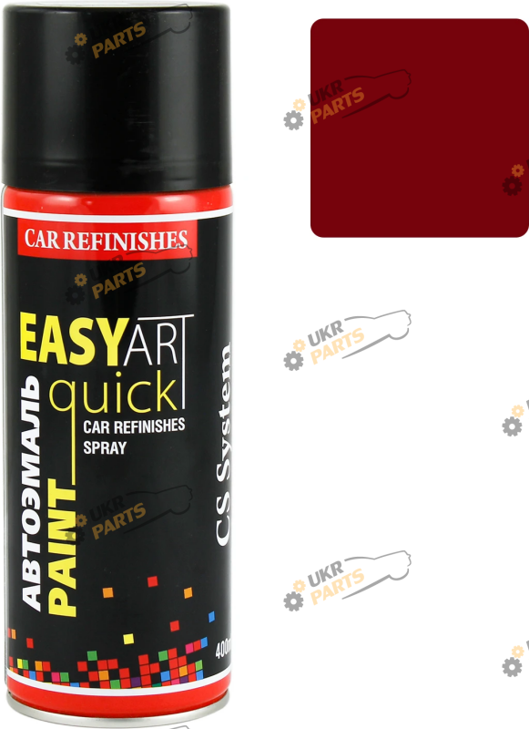 Аэрозольная краска CS System Easy Art Quick Paint 127 вишневый глянцевый 400 мл (CS1780)