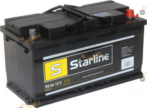 Автомобильный аккумулятор Starline High Power 720 En, R+ 90 Ач (S BH 90R-720)