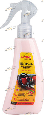Полироль для пластика Voin матова Полуниця 0.25 л (VP-2535)