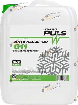 Антифриз TURBO PULS G11 зелёный 10 л (TPG-10)