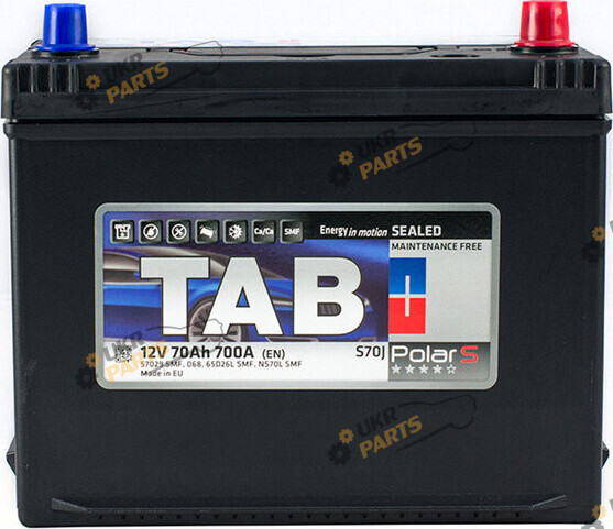 Автомобильный аккумулятор TAB Polar S Japan 70 Ач (TPSJ70-1S)