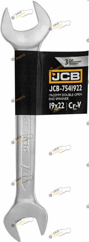 Ключ рожковый JCB 19 мм x 22 мм (СТ-00163231)