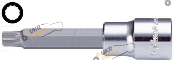 Головка Spline Hans квадрат 1/2