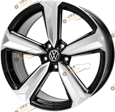 Литой диск Replica Volkswagen FF-18 Gloss Black Milled Face R19