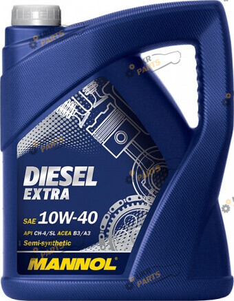 Моторное масло Mannol Diesel Extra 10W-40 5 л (17153)