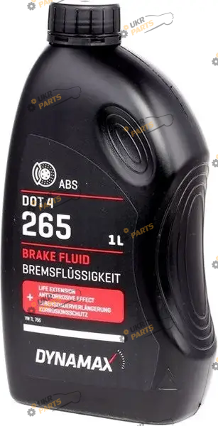 Тормозная жидкость Dynamax DOT 4 265 1 л (502266)