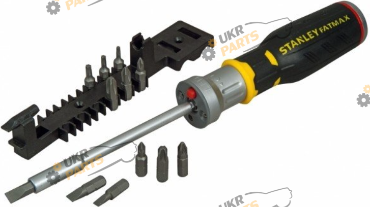 Отвертка с насадками Stanley Реверсивная FatMax 12 шт (FMHT0-62689)