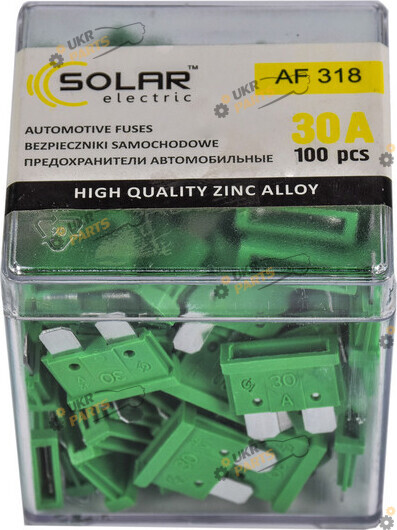 Предохранитель SOLAR 100 шт (AF318)
