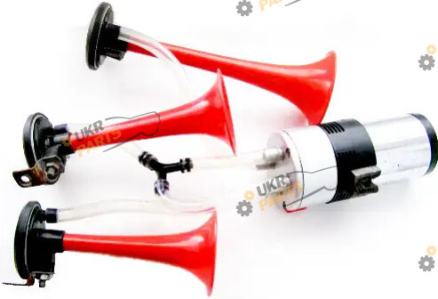 Звуковой сигнал King CICADA (трехтрубний) KH-617 12V (red) (KH-617)