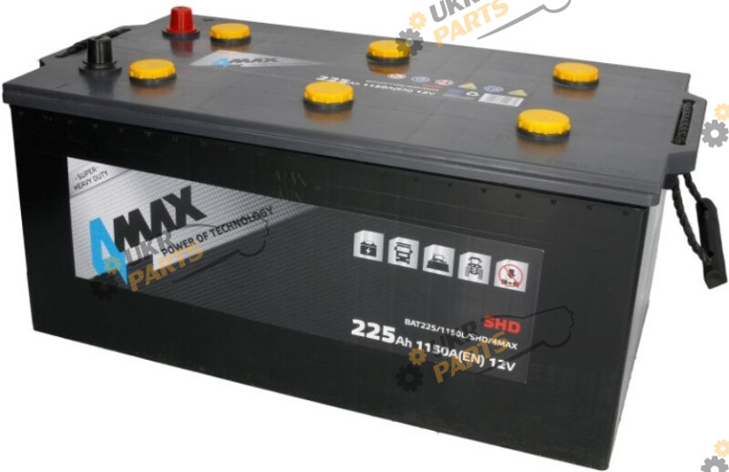 Автомобильный аккумулятор 4Max 225 Ач (BAT225/1150L/SHD/4MAX)