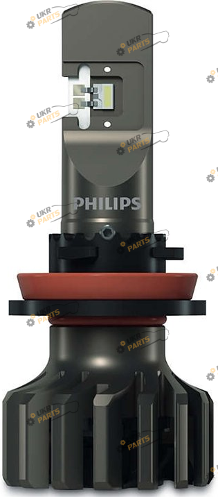 LED лампа Philips Ultinon Pro9100 +350% H11 12/24V H11 16 Вт (11362U91X2)