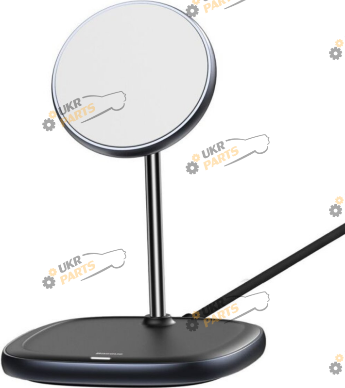 Зарядное устройство Baseus Swan Magnetic Desktop Bracket Wireless Black Бездротовий Type-C 2 А (WXSW-01)