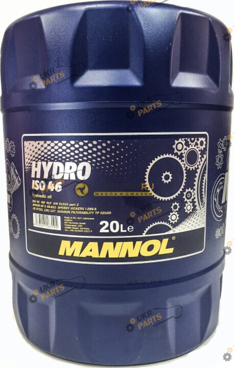Масло гидравлическое Mannol Hydro ISO 46 20 л (23446)
