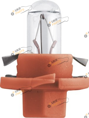 Лампочка Philips BAX 12624 12V 1.1W BX8,4d orange (12624CP)
