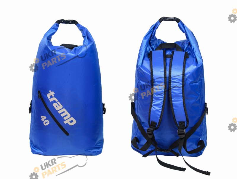 Гермо-рюкзак Tramp Diamond Rip-Stop 40л синий (TRA-257-blue)