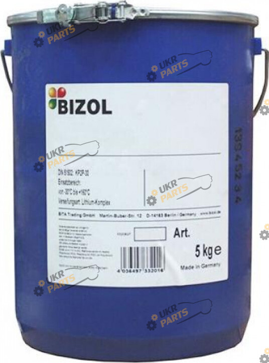Универсальная смазка Bizol Pro Grease M Li 03 Multipurpose 5 л (B82051)