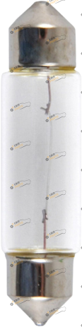 Лампочка салона Shafer 10W C10W 11x41 упаковка 10 шт (SL2013)