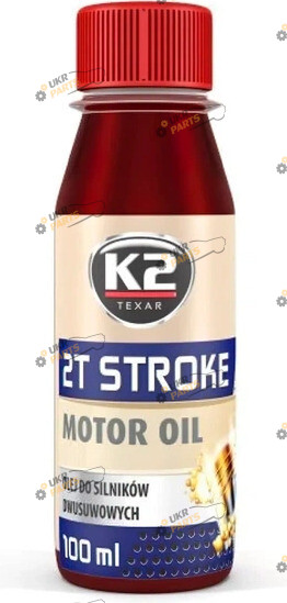 Моторное масло K2 STROKE MOTOR OIL RED 2T 0.1л (O528REDML100E)