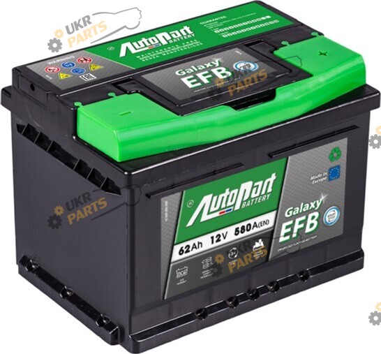 Автомобильный аккумулятор AutoPart Galaxy EFB_Srart-Stop 62 Ач (ARL062-EFB)
